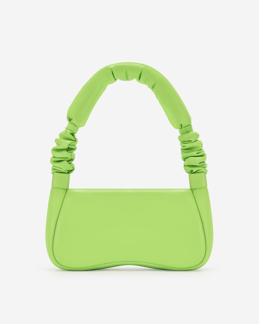 JW PEI Alison Soft Volume Women Shoulder Bags Green | SG1306OR